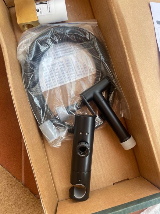 Misturadora para bidé WC, abertura 180º. Chuveiro em latão – Bruma