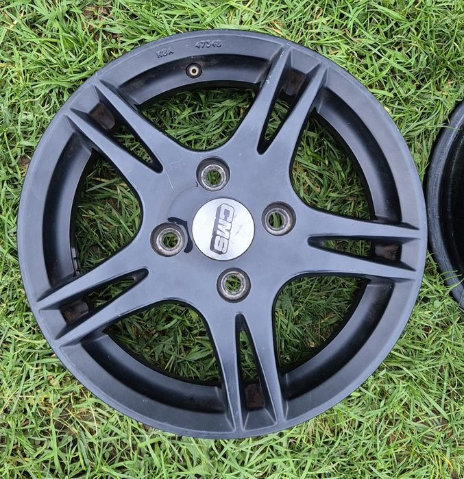 Czarne alufelgi CMS 14 ' 4x108 Peugeot Citroën Ford Opel