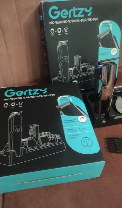 Elektryczna maszynka golarka 6w1 trymer bezprzewodowy