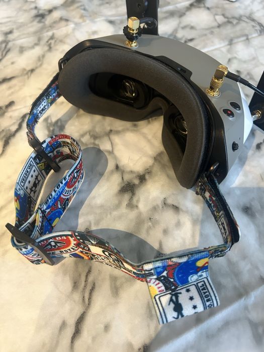 Gogle Fat Shark Dominator HDO3 + anteny TrueRC + akcesoria