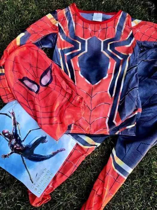 Iron Spider-Man strój przebranie dla dzieci rozm S nowy