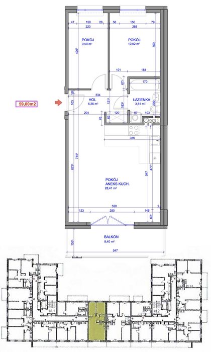 Na sprzedaż piękne umeblowane mieszkanie 60m2 Centrum Łydynia Park