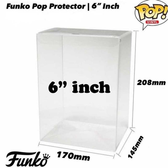 Protektor Funko Pop - 6" Cali - 0,5mm Grubości