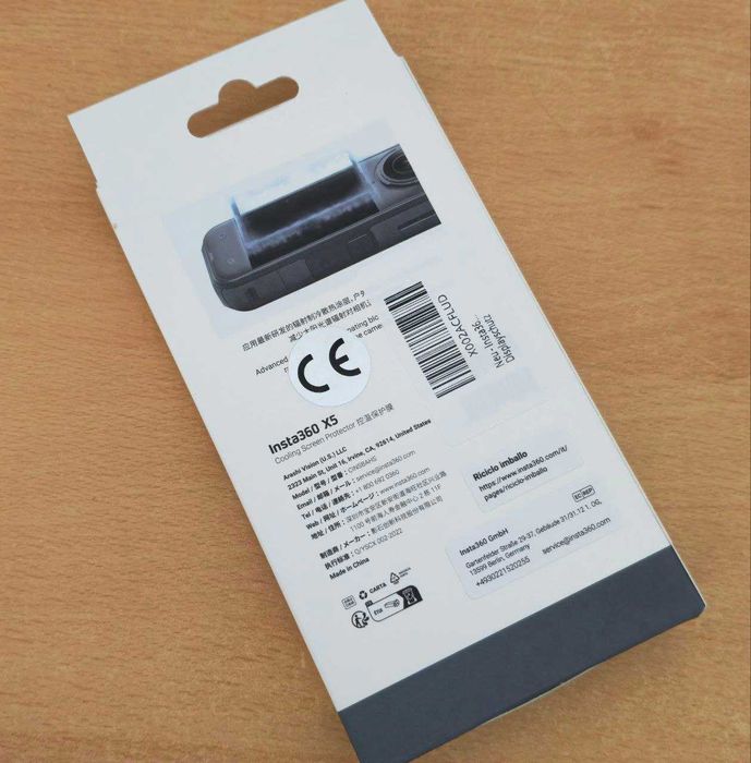Insta360 X5 - COOLING Screen Protector - Original e selado