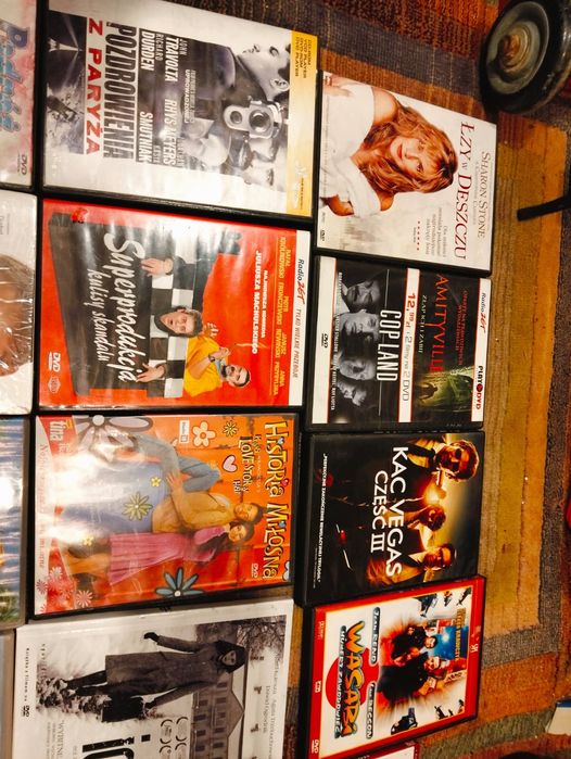 150 płyt DVD filmy i bajki
