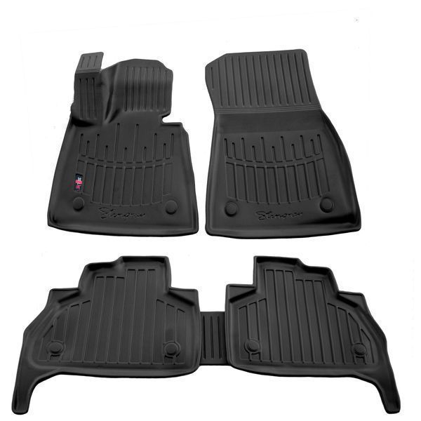 Гумові 3D коврики в салон БМВ BMW 3 (E90/E91) /5 (E39)