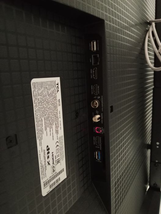 0. TV TCL 65" 65P7K 4K (como nova)