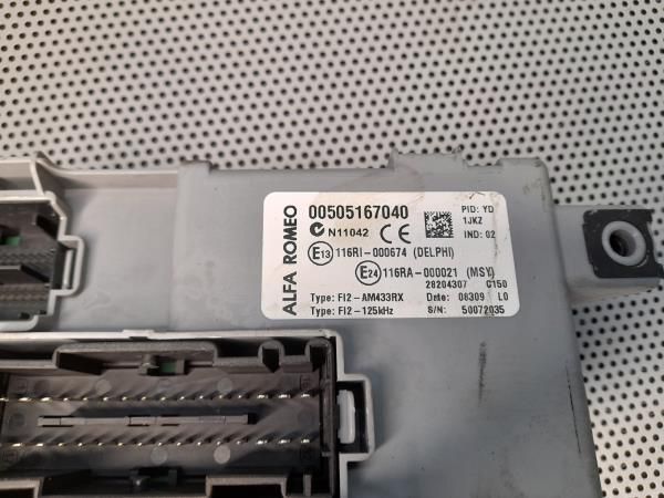 Caixa fusíveis / SAM / BSI ALFA ROMEO Mito (955_)