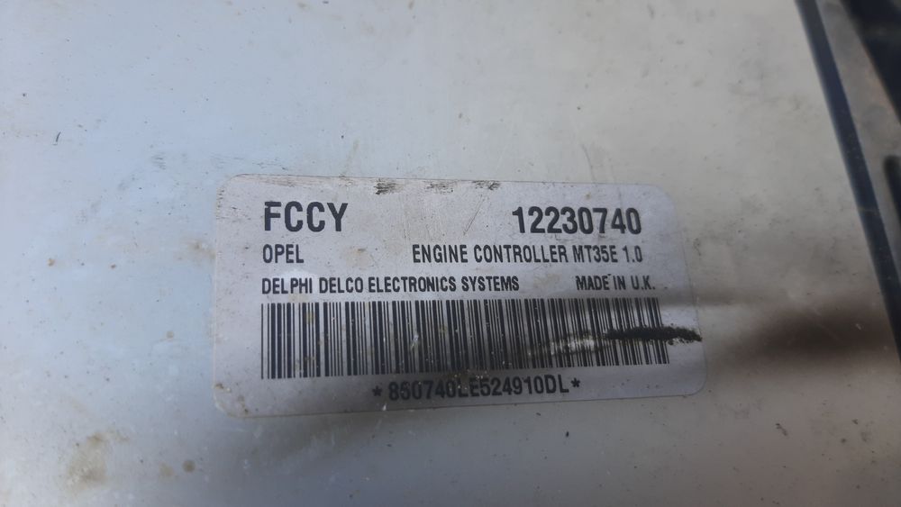 FCCY komputer sterownik silnika Opel Astra H III 1.6