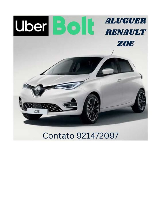 Aluguer Carro TVDE 100% Eletrico