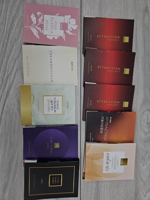 Avon próbki perfum damskich