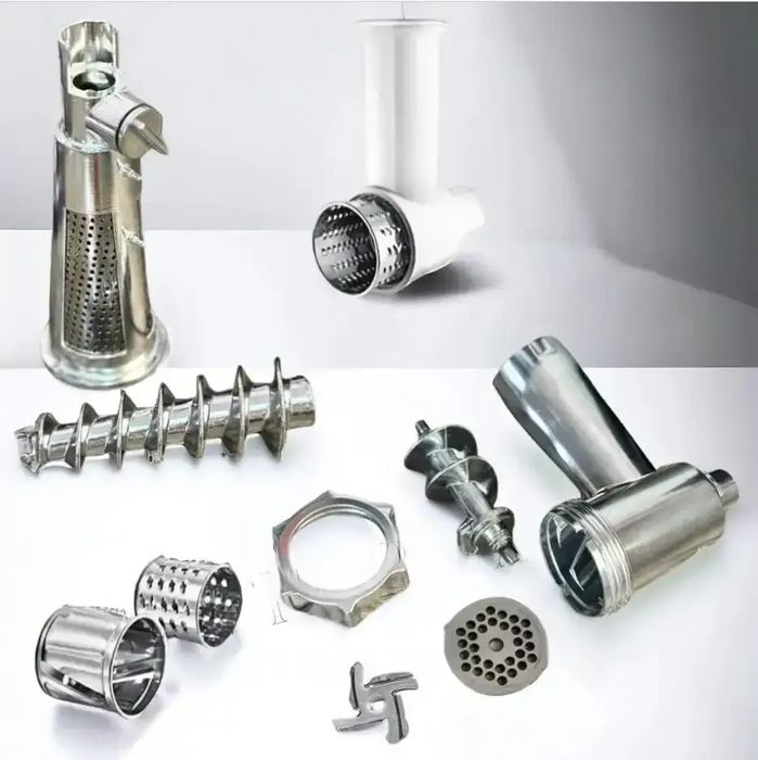 М'ясорубка + соковижималка Rainberg RB-2271 /3800Вт 3 терки овощерезка