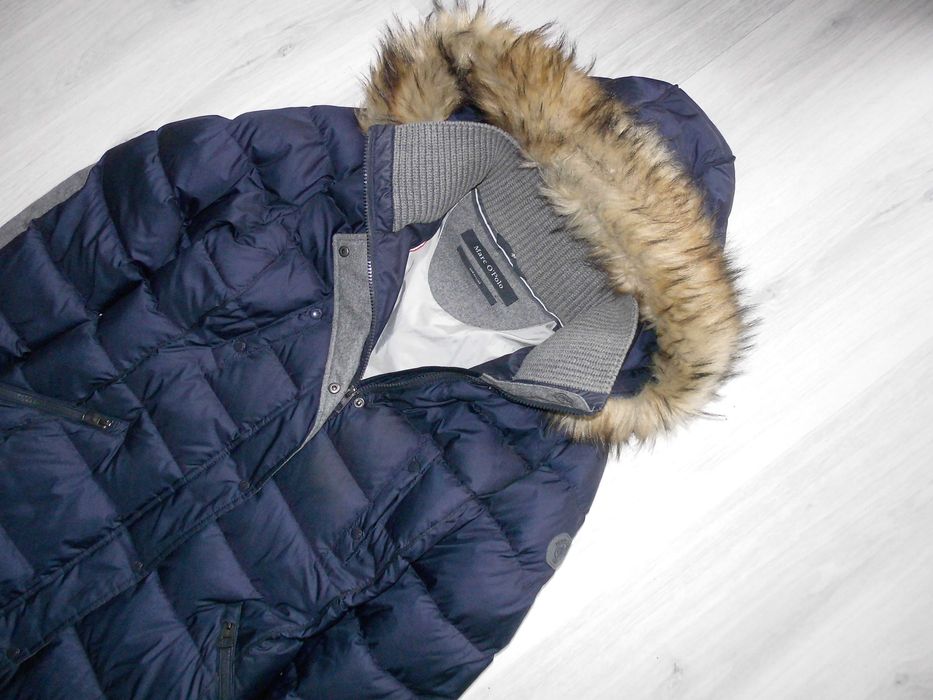Marc o Polo Down Coat Damski Płaszcz Puchowy Parka Puchowa 42
