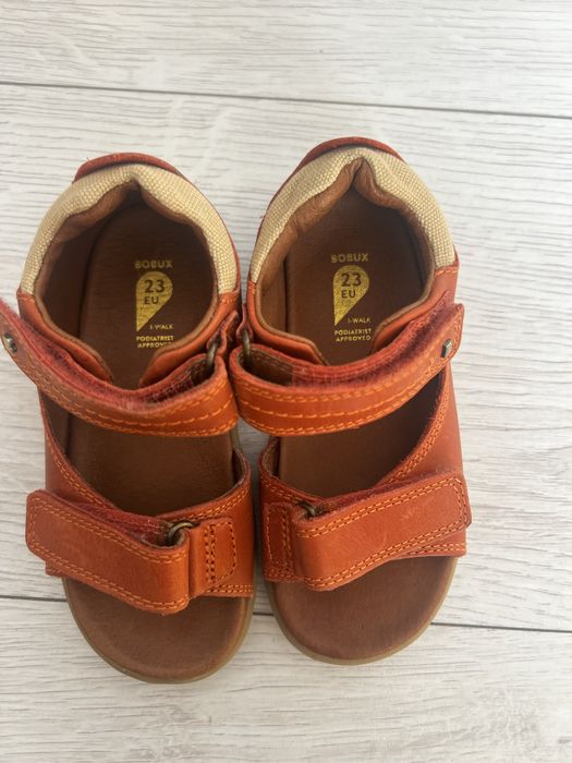 Skórzane sandały Bobux I-Walk r. 23 | Barefoot