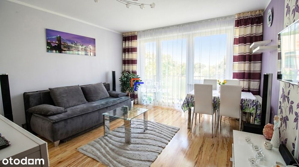 Przestronne 55 m² z osobną kuchnią i garażem podziemnym | Bukowo