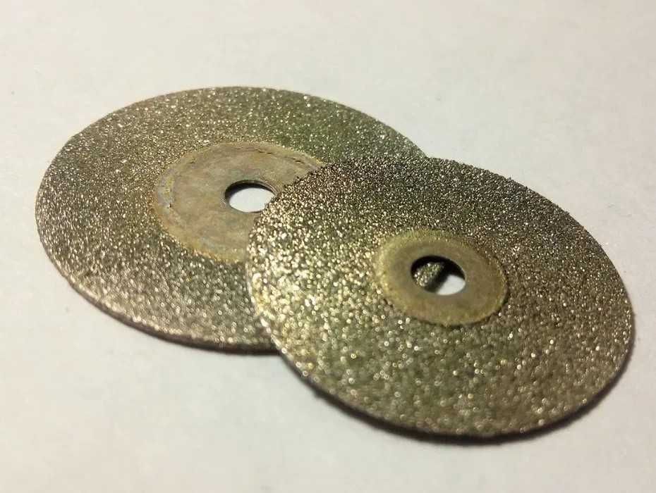 Диски алмазные набор 5шт толщина 0,6мм макс 60мм гравер  Дремель