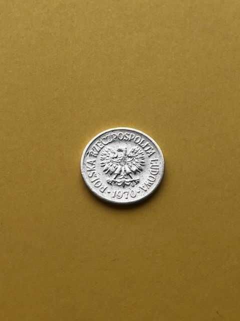 10 Groszy-Aluminium . PRL - rok 1970 . Stan  I .
