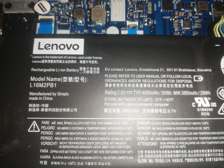Bateria lenovo model L16M2PB1 Z laptopa 320-15iap