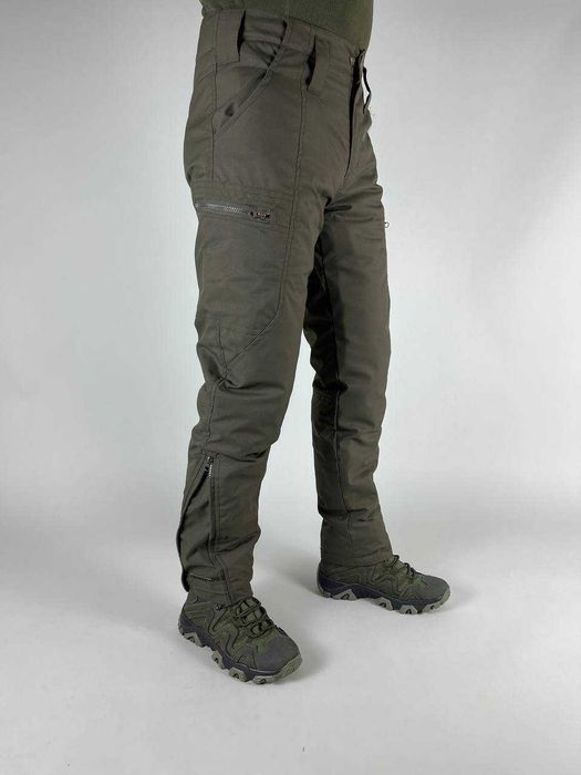 Штани ЗИМНІ Олива Columbia водовідштовхувальні утепленнi