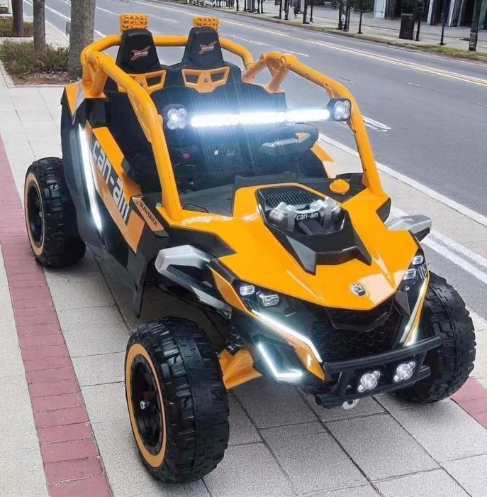 Потужний двомісний та дитячий електромобіль Maverick Race Turbo