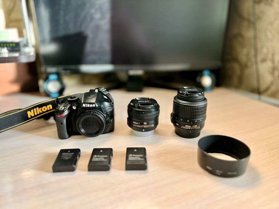Nikon d3200 повний комплект