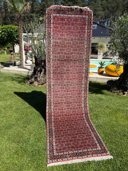 Nowy CHODNIK Dywan Perski Kaszmirowy Iran Bidjar 310x90 NAJTANIEJ W POLSCE