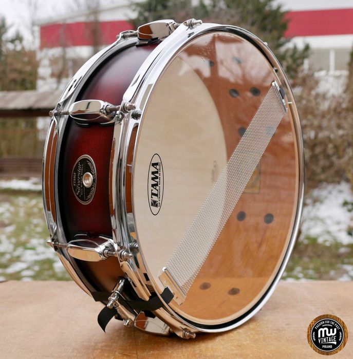 ‼️ Werbel Tama Silverstar Birch 14” x 5” Satin Cherry Burst ‼️