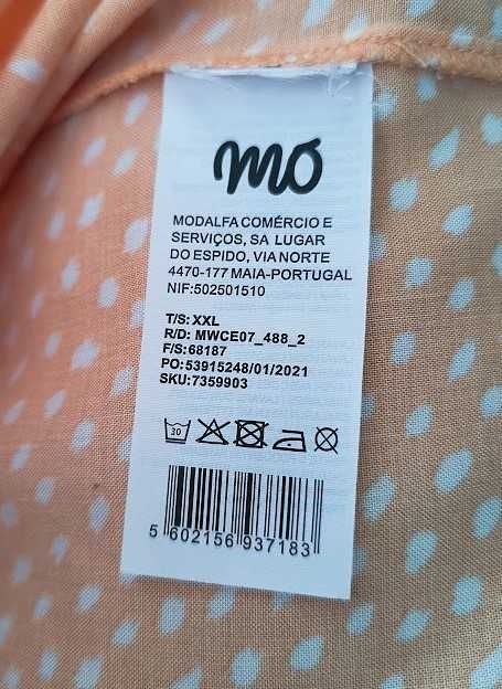 Blusa com modelagem fluída e jovial que dentro da sua simplicidade transita para um look casual - Tam - XXL    Modalfa