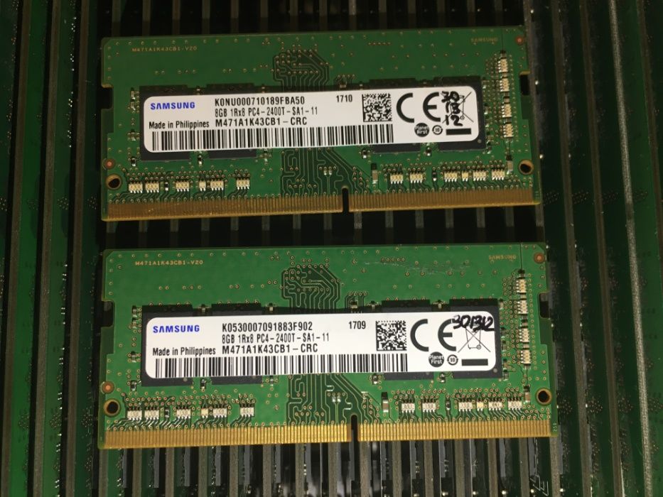 DDR4 8GB SO-DIMM 2133mHz 2400mHz 2666mHz 3200mHz - для ноутбука