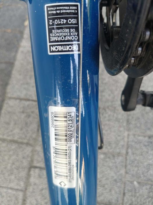 Rower trekkingowy dziecięcy Btwin Riverside 900 26" Decathlon