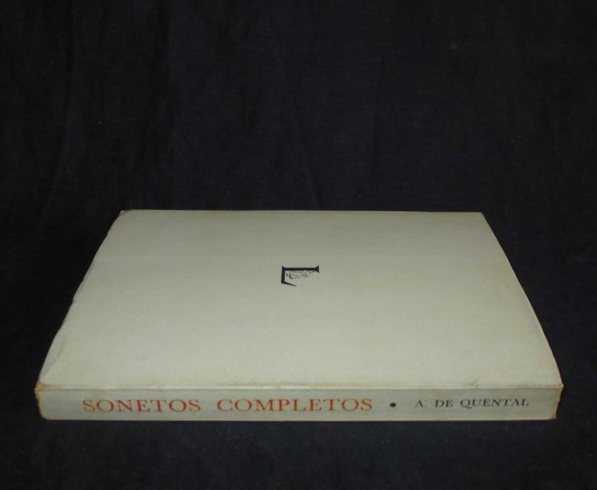 Livro Sonetos Completos Antero de Quental Lello