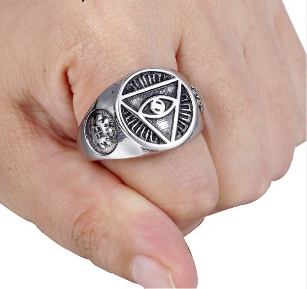 Anel Masculino em Aço Inoxidável