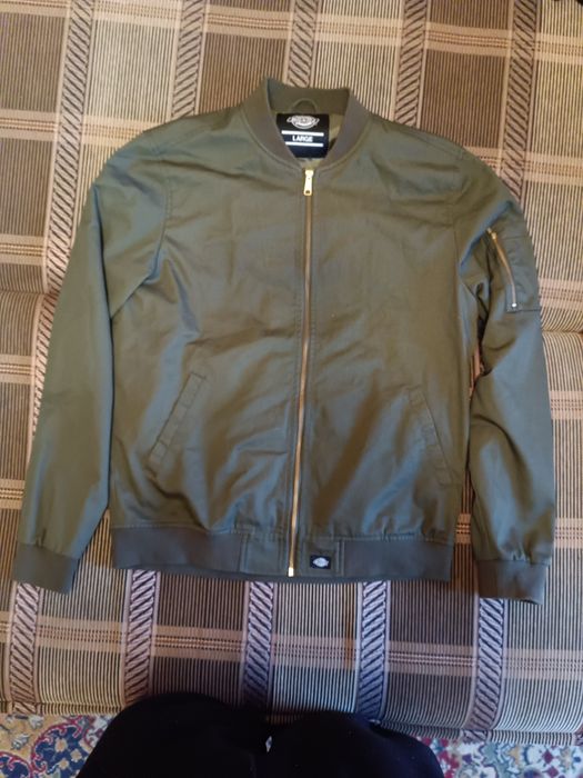 Куртка бомбер Dickies L зелена