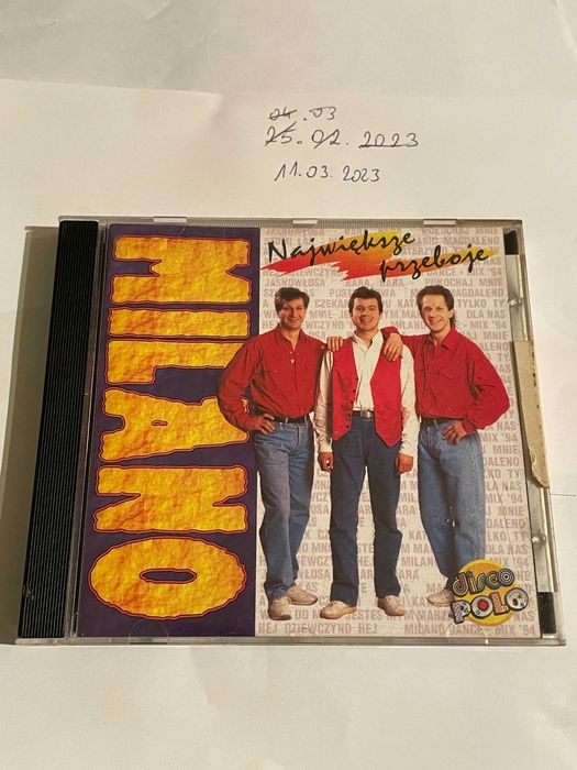 MILANO - największe przeboje - blue star - CD - 1994