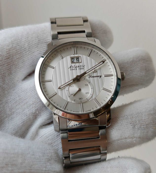 Чоловічий годинник Atlantic 63360 Seaway Big Date Small Second
