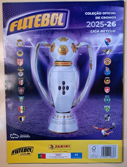 Panini Cadernetas Vazias 2025/2026