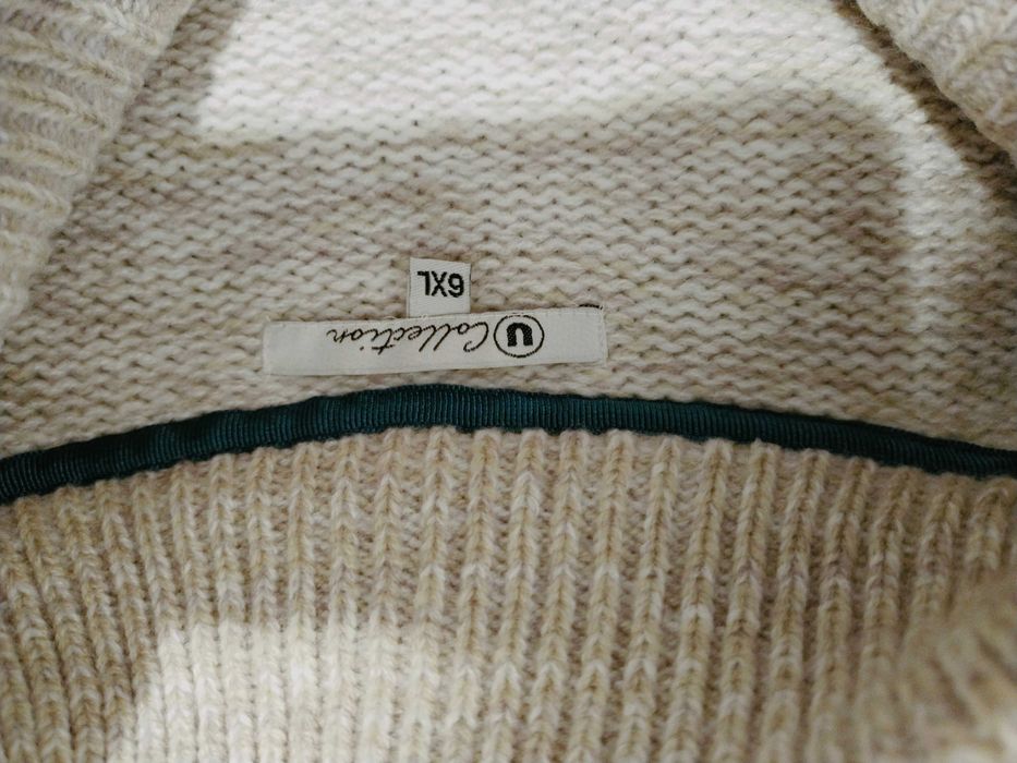 мужской свитер кофта кардиган 70-74 большой размер ОГ 148 см