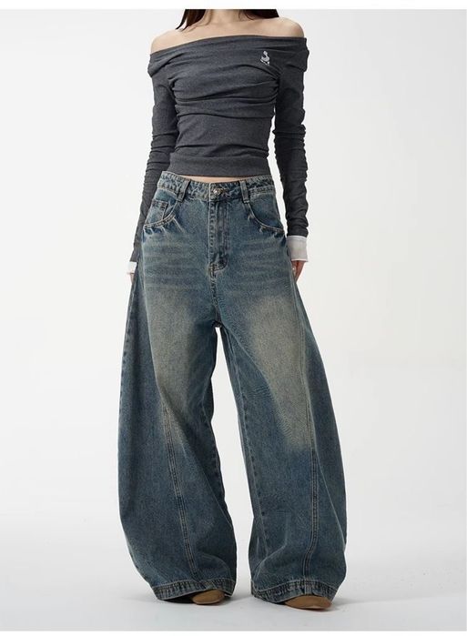 Широкі джинси Jaded London | Штани Baggy Y2K | Sk8 Style