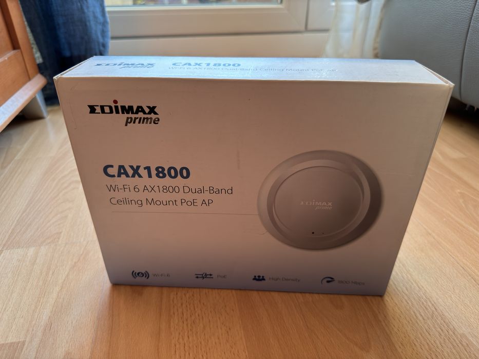 Edimax CAX1800, Wi-Fi 6, Access Pointy, router