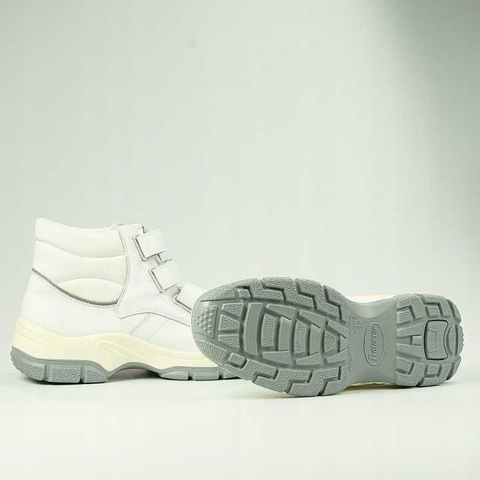 Buty ochronne robocze BHP trzewiki Protektor SANI S3 SRC H8 białe