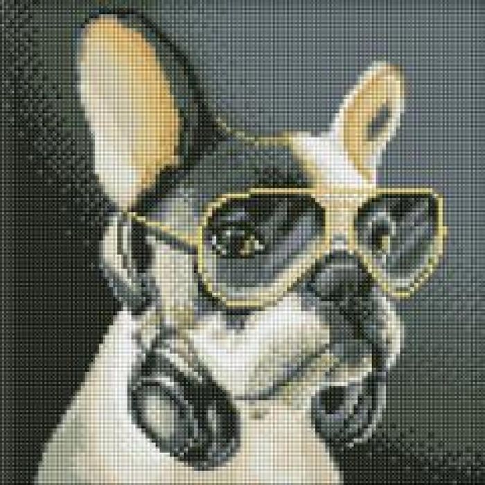 Mozaika diamentowa - Puszysty DJ 30x30cm Ideyka ,387x73 mm