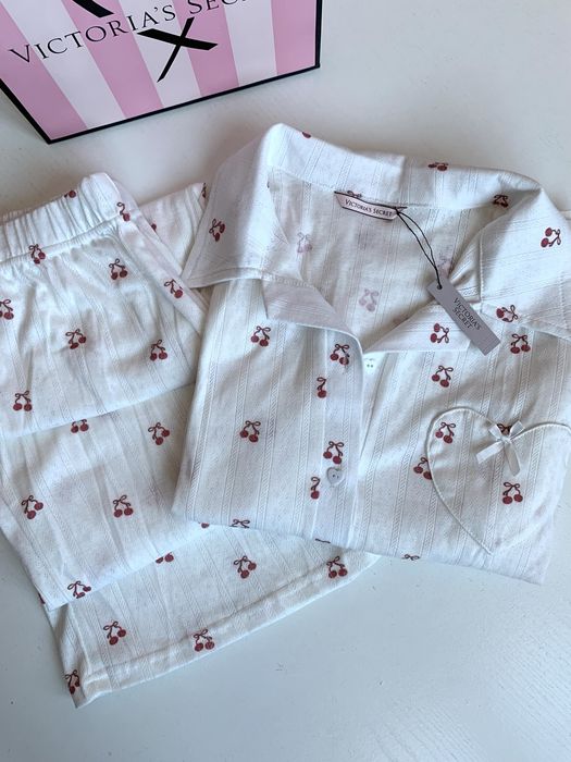 Ніжно молочна піжама з бавовни