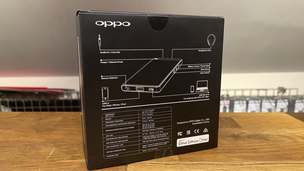 Kultowy Przenośny wzmacniacz słuchawkowy Hi-Res OPPO HA-2 SE