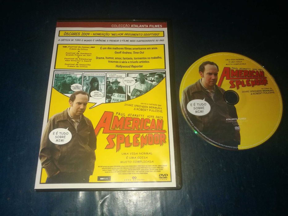 AMERICAN SPLENDOR DVD (legendagem em Português)