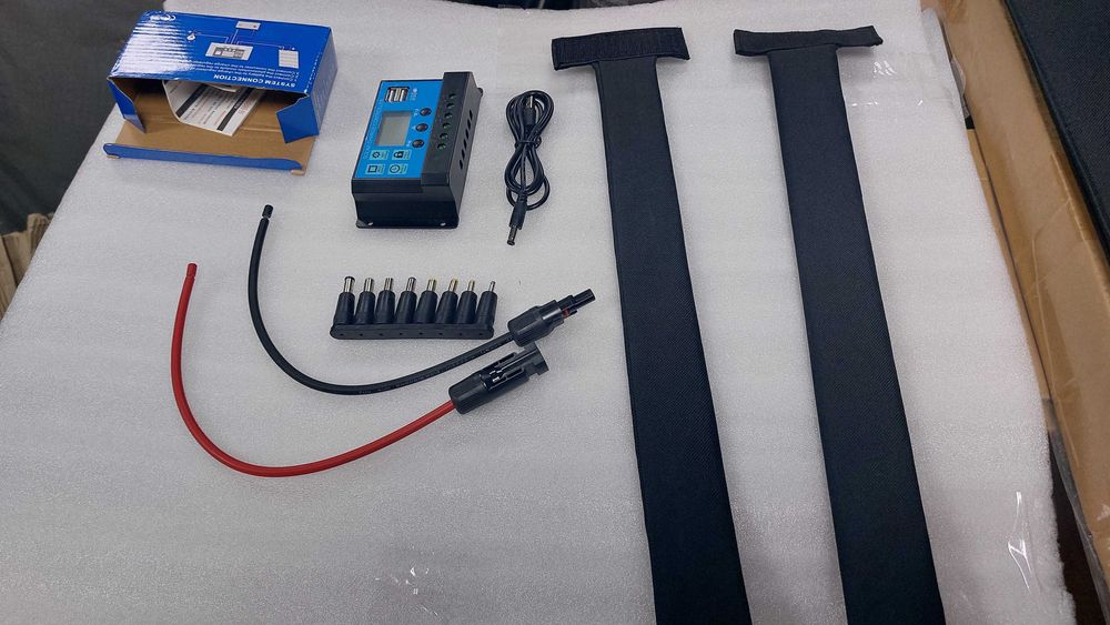 солнечная панель батарея 100W зарядное на Bluetti Ecoflow Bluetti и др