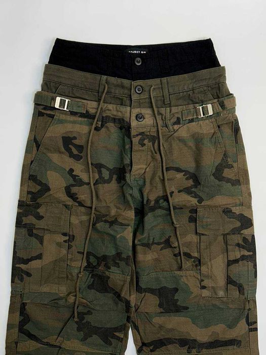 Project GRAILZ G/R gr джинсы камо camo faded baggy джинси штаны М S L