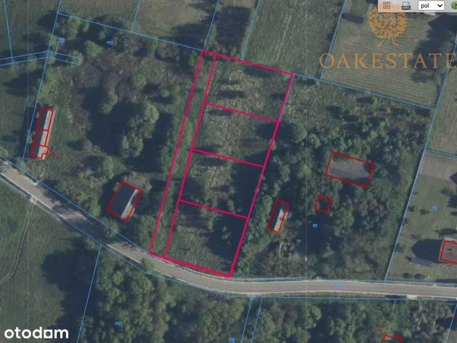 Działka pod budowę domu jednorodzinnego Gniewięcin