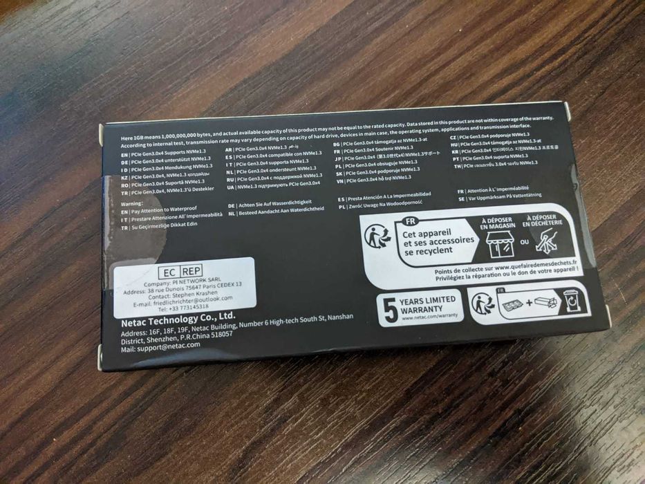 Накопичувач SSD Netac