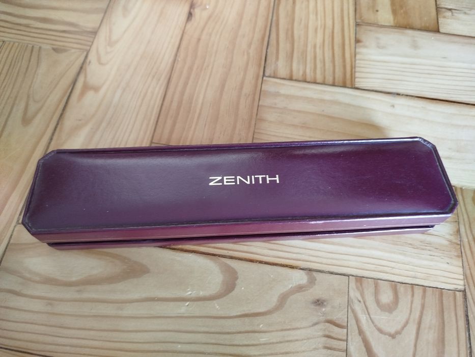 RARA caixa de relógio Zenith