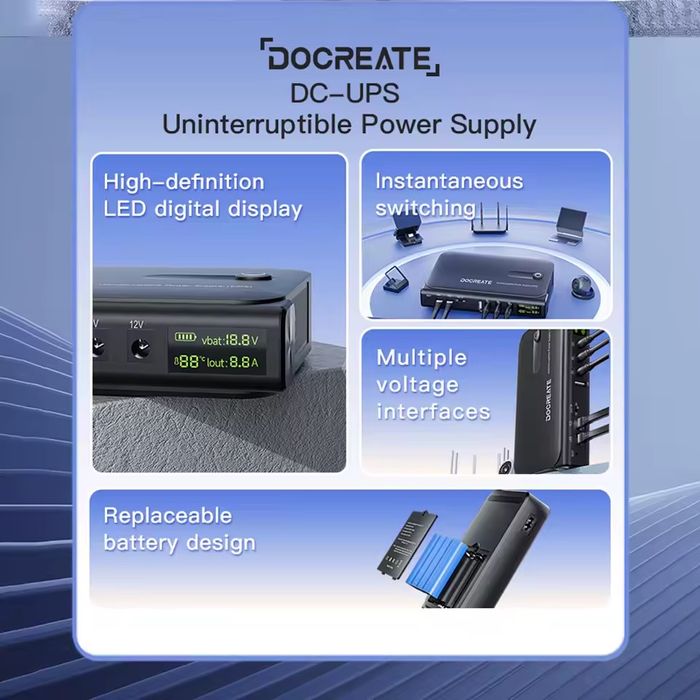 Дбж Ups DOCREATE 36W DC1036L